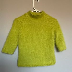 Bloomingdales Rabbit hair turtle neck